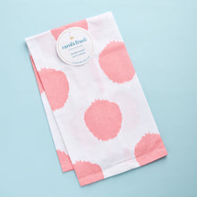 Load image into Gallery viewer, With a vibrant ikat-inspired dot design, this printed 100% cotton towel provides softness with a fresh modern twist.