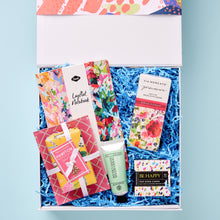 Load image into Gallery viewer, This lovely Happy Flowers Bluebird shares bright and happy little extravagances for your loved one to enjoy throughout their day.