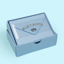 Load image into Gallery viewer, Classic Original Crown Mill vellum cards, made in Belgium, are the perfect size for sending little notes to friends and family.