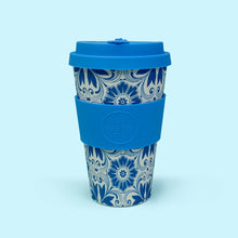 Load image into Gallery viewer, Lovely blue travel mug