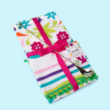 Load image into Gallery viewer, Two's Company whimsical dish towel and spoon muddler