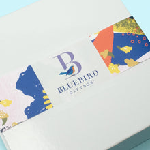 Load image into Gallery viewer, It’s our coziest box yet! Chilly days call for extra protection from the elements and this Bluebird is the perfect giftbox for warming spirits.
