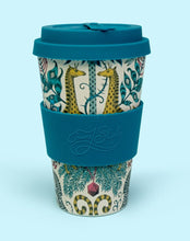 Load image into Gallery viewer, We love the sustainable, re-usable travel mug, with a charming, limited edition, design from Emma Shipley.
