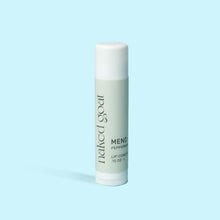 Load image into Gallery viewer, Naked Goat Co.&#39;s Mend lip conditioner features a blend of oils, butters, soy, and a touch of beeswax to condition lips and lock in moisture for an added layer, all with a classic peppermint scent. 
