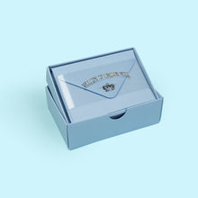 Load image into Gallery viewer, Classic Original Crown Mill vellum cards, made in Belgium, are the perfect size for sending little notes to friends and family.
